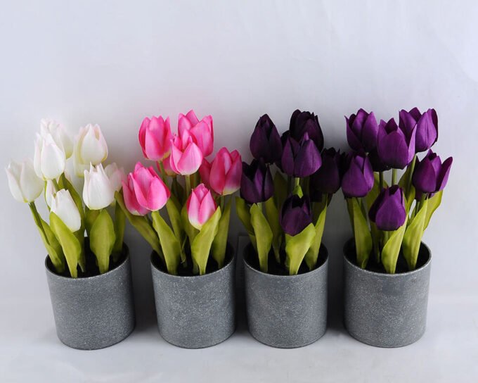 Artificial Flower 13*13*27CM rose*5 in pot GS-52719020-P1 3 Artificial Flower 13*13*27CM rose*5 in pot GS-52719020-P1