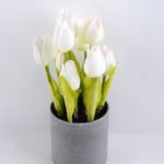Artificial Flower 13*13*27CM rose*5 in pot GS-52719020-W1