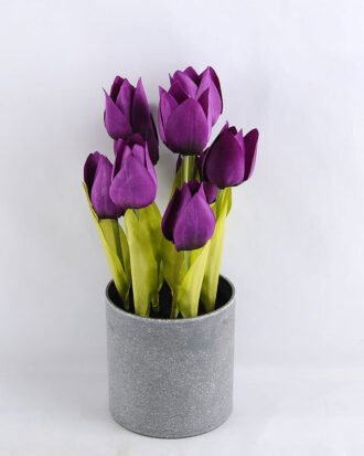 Artificial Flower 13*13*27CM rose*5 in pot GS-52719020-Z1