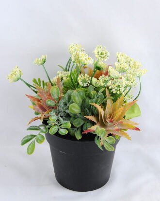 Artificial Flower 16*16*18cm succulent plants in Plastic pot GS-03319163