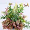 Artificial Flower 17*11*23 Artificial Flower 17*11*23.5cm succulent plants in Tin pot GS-03319144