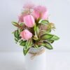 Artificial Flower 17*17*28.5cm tulip in Glass GS-03319177
