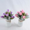 Artificial Flower 20*20*26 Artificial Flower 20*20*26.5cm tulip in Glass GS-03319201