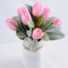 Artificial Flower 20*20*26 Artificial Flower 20*20*26.5cm tulip in Glass GS-03319201