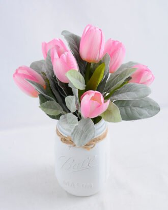 Artificial Flower 20*20*26.5cm tulip in Glass GS-03319201 Potted Flowers&Plants YeahFlower is one of Chinese leading OEM manufacturers and exporters , supplying the silk flowers, wholesale artificial trees Artificial Flower 20*20*26.5cm tulip in Glass GS-03319201