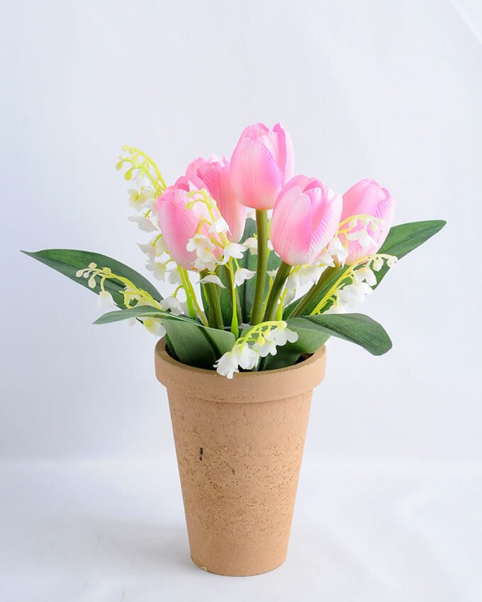 Artificial Flower 25*21*25cm tulip in Paper pot GS-03319103-P2 1 Artificial Flower 25*21*25cm tulip in Paper pot GS-03319103-P2