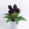 Artificial Flower 26*26*26cm tulip in Tin pot GS-03319084-Z3