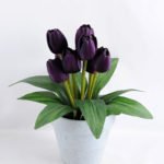 Artificial Flower 26*26*26cm tulip in Tin pot GS-03319084-Z3