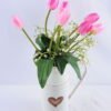 Artificial Flower 26*23*44.5CM tulip in in Tin pot GS-03319204-P1