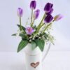 Artificial Flower 26*23*44.5CM tulip in in Tin pot GS-03319204-P1