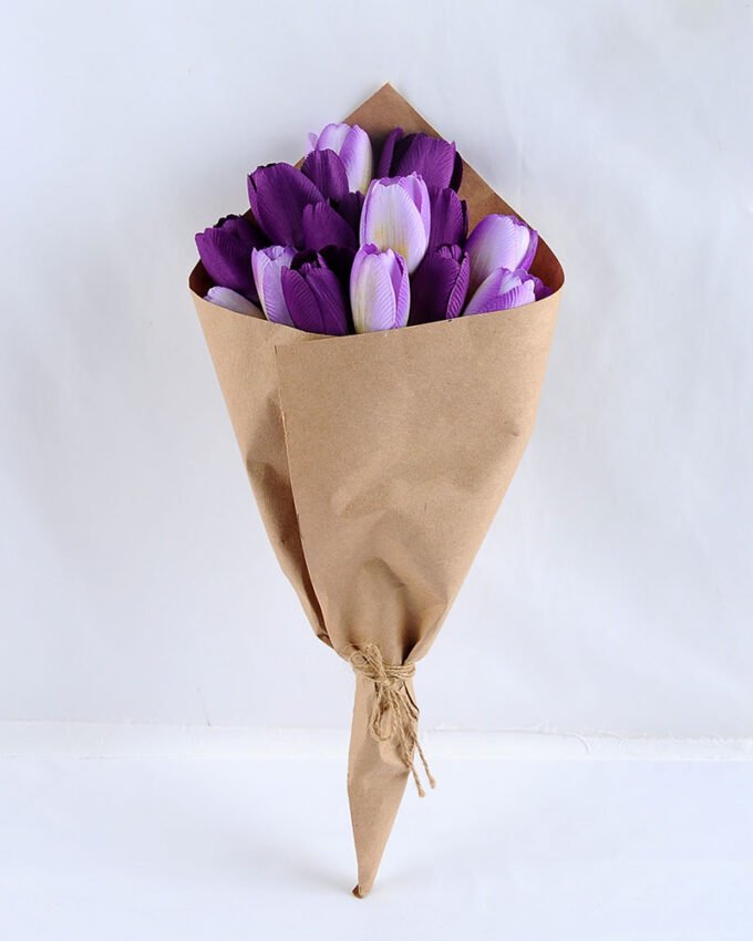 Artificial Flower 19*40cm tulip wedding bouquet GS-03319228-Z1