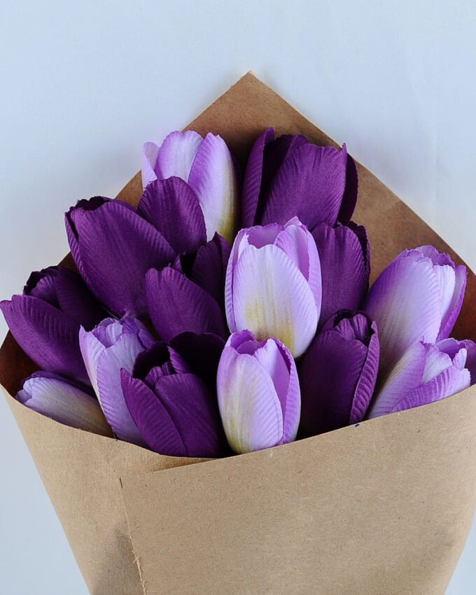 Artificial Flower 19*40cm tulip wedding bouquet GS-03319228-Z1