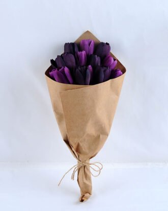 Artificial Flower 19*40cm tulip wedding bouquet GS-03319228-Z2
