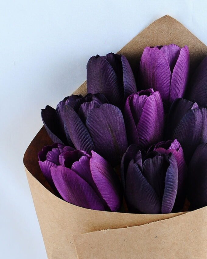 Artificial Flower 19*40cm tulip wedding bouquet GS-03319228-Z2