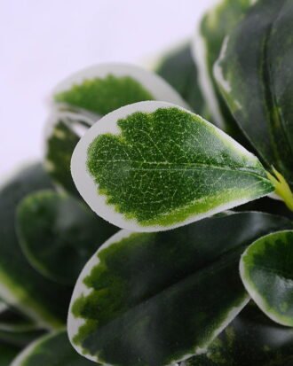 Artificial Plant 23*23*18.5cm Leaf Tin pot GS-03319101