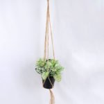 Artificial Plant 20*20*20cm Leaves in Plastic Pot, Rope: 82cm GS-03319184