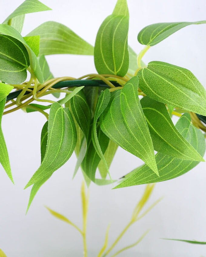 Artificial Plant 28*14*31cm Leaves in Plastic pot GS-03319029 2 Artificial Plant 28*14*31cm Leaves in Plastic pot GS-03319029