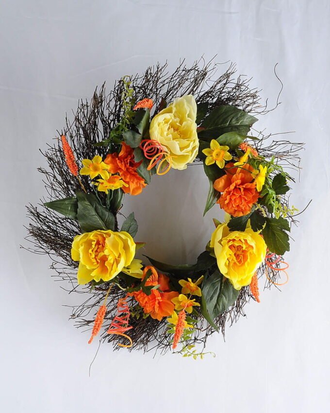Artificial Plant D:43CM Peony Garland GS-33019021 1 Artificial Plant D:43CM Peony Garland GS-33019021