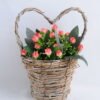 Artificial Tree 16*13*21cm Rose buds in Basket GS-03319082-P1 1 Artificial Tree 16*13*21cm Rose buds in Basket GS-03319082-P1