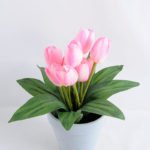Artificial Tree 26*26*26cm tulip in Tin pot GS-03319084-P1