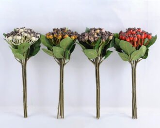 Artificial Flower 14*28CM BERRY BUSH*5 GS-36619025CONTI-P1