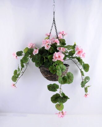 Artificial Flower 46*60*82CM Begonia In Basket GS-52719048