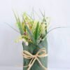 Artificial Flower 17*12*27.5CM Bell flower in linen wrapped GS-52819015-P1