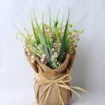 Artificial Flower 20*19*26CM Bell flower in linen wrapped GS-52819019-P1