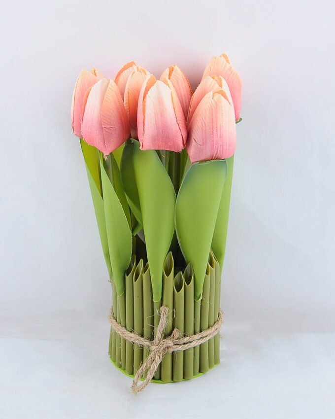 Artificial Flower 11*22CMCM TULIP BUNDLE STAND*9 GS-37219006-C1 1 Artificial Flower 11*22CMCM TULIP BUNDLE STAND*9 GS-37219006-C1