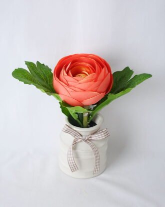 Artificial Flower 18*12*17CM Camellia Rose In Ceramic Pot GS-06919040-O1 Potted Flowers&Plants YeahFlower is one of Chinese leading OEM manufacturers and exporters , supplying the silk flowers, wholesale artificial trees Artificial Flower 18*12*17CM Camellia Rose In Ceramic Pot GS-06919040-O1