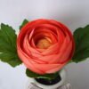 Artificial Flower 18*12*17CM Camellia Rose In Ceramic Pot GS-06919040-O1