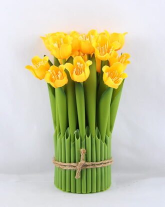 Artificial Flower 12*19CM Daffodil Bundle Stand*16 GS-37219005-Y1