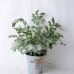 Artificial Flower 29*22*33CM Fern In Tin Pot GS-06919049