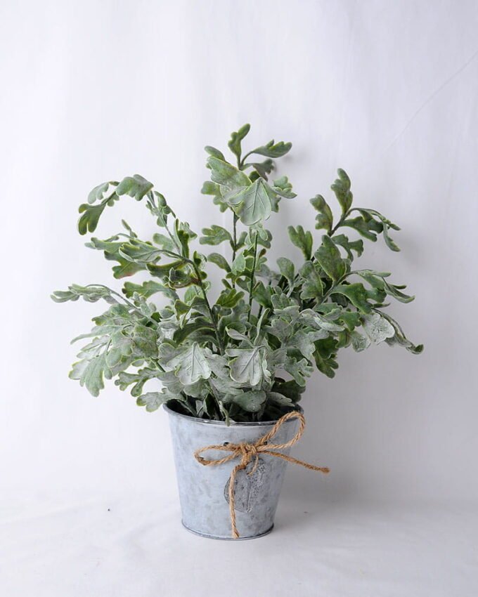 Artificial Flower 29*22*33CM Fern In Tin Pot GS-06919049 1 Artificial Flower 29*22*33CM Fern In Tin Pot GS-06919049