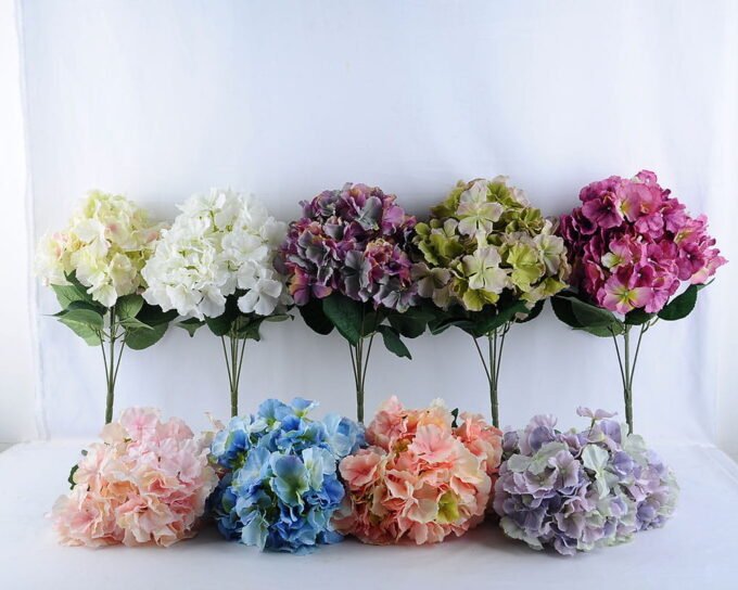 Artificial Flower 35*49CM Hydrange*5 GS-55119005BRUCO-B1