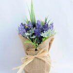 Artificial Flower 17*13*29CM Lavender with linen wrapped GS-52819011