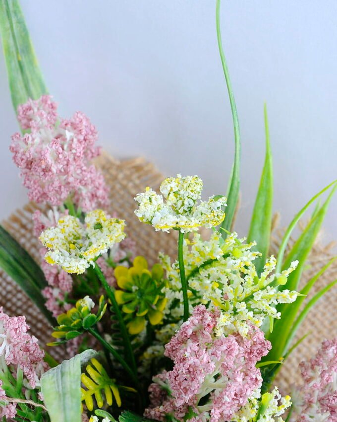 Artificial Flower 21*15*27CM Lavender with linen wrapped GS-52819012