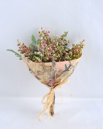 Artificial Flower 16*23CM Lavender with paper wrapped GS-52819014-R1 Potted Flowers&Plants YeahFlower is one of Chinese leading OEM manufacturers and exporters , supplying the silk flowers, wholesale artificial trees Artificial Flower 16*23CM Lavender with paper wrapped GS-52819014-R1