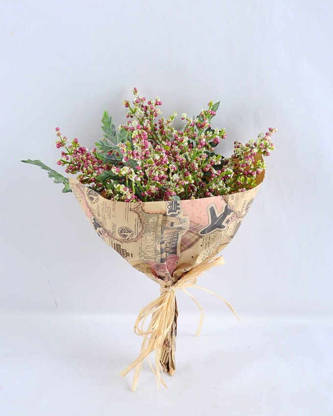 Artificial Flower 16*23CM Lavender with paper wrapped GS-52819014-R1