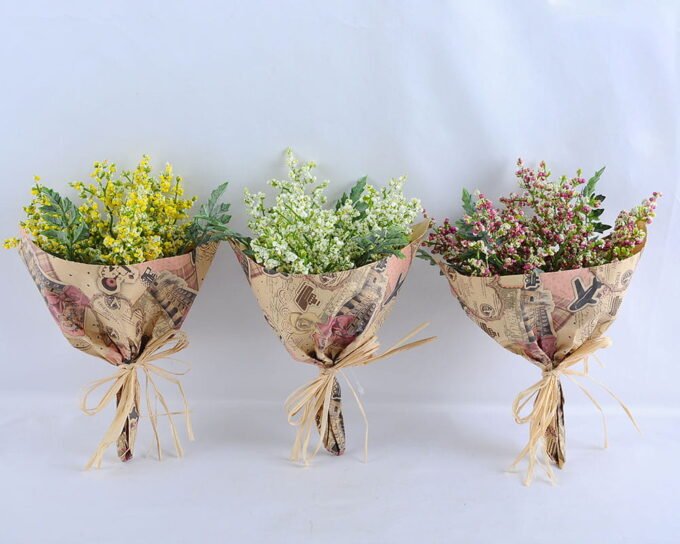 Artificial Flower 16*23CM Lavender with paper wrapped GS-52819014-R1