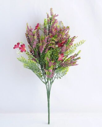 Artificial Flower 24*37cm Lavender&Flower Bush*5 GS-52819016-R1