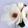 Artificial Flower 24*15*30CM Magnolia*3 in glass pot with fake water GS-52719037