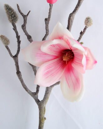 Artificial Flower 20*75CM Mangnolia GS-41519013 Single Flowers YeahFlower is one of Chinese leading OEM manufacturers and exporters , supplying the silk flowers, wholesale artificial trees Artificial Flower 20*75CM Mangnolia GS-41519013