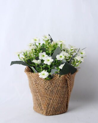 Artificial Flower 14*14*15cm Milan in plastic pot GS-03319266