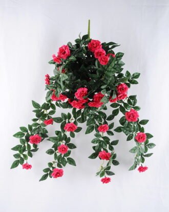 Artificial Flower 40*69CM Mini Rose Hanging GS-54519003-R1