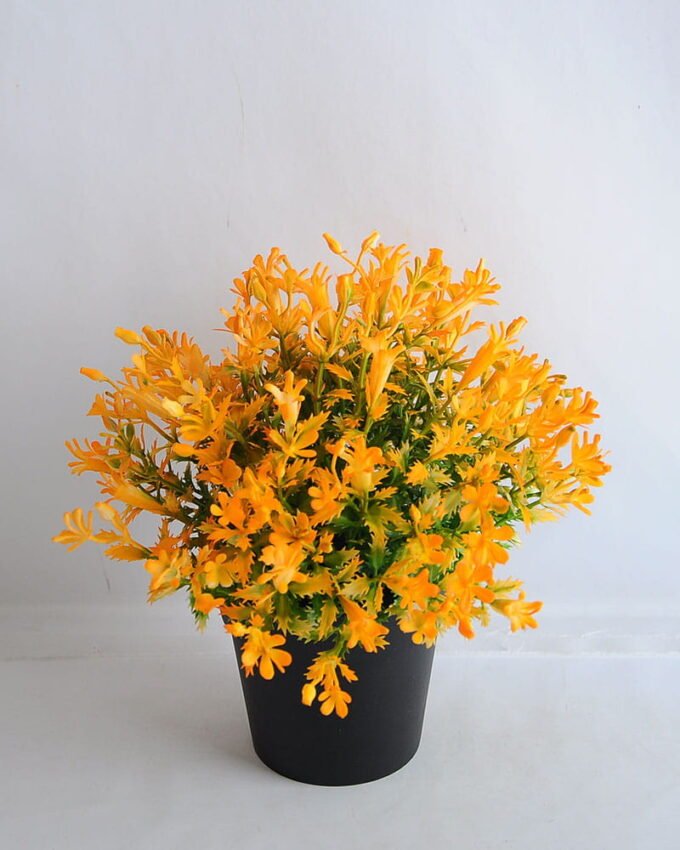 Artificial Flower 21*21*22cm Mini flower in plastic pot GS-03319253-O1
