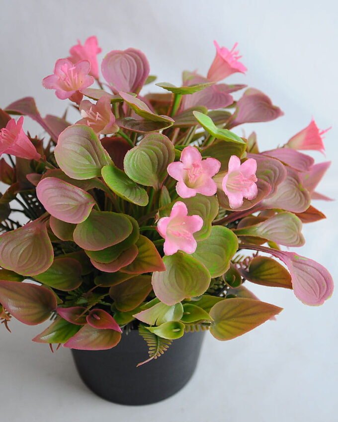 Artificial Flower 19*19*21cm Mini flower in plastic pot GS-03319254-P1