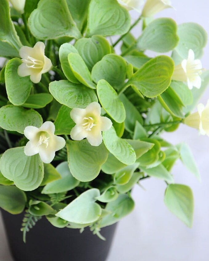 Artificial Flower 19*19*21cm Mini flower in plastic pot GS-03319254-W1