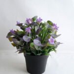 Artificial Flower 19*19*21cm Mini flower in plastic pot GS-03319254-Z1