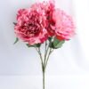 Artificial Flower 42*53CM PEONY BUSH*5 GS-26219017-R1